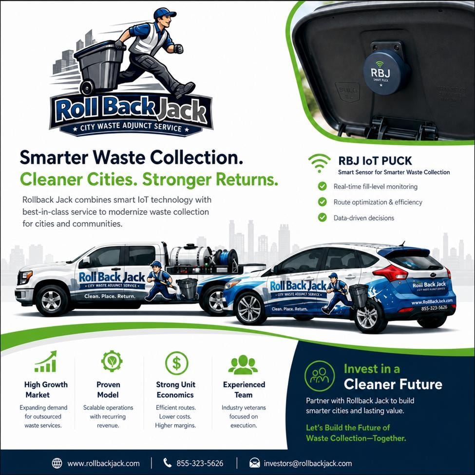 Rollback Jack — Fleet vehicles and RBJ service overview.