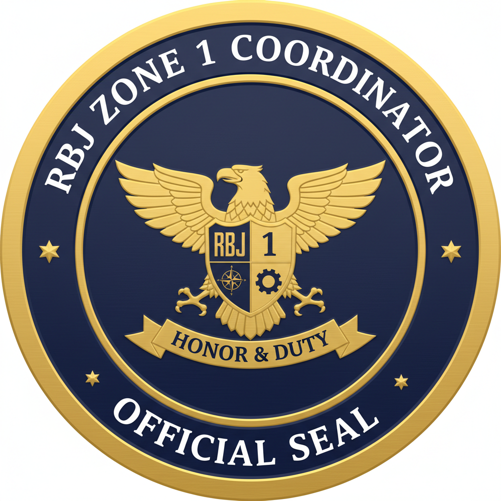 RBJ Zone 1 Coordinator Badge