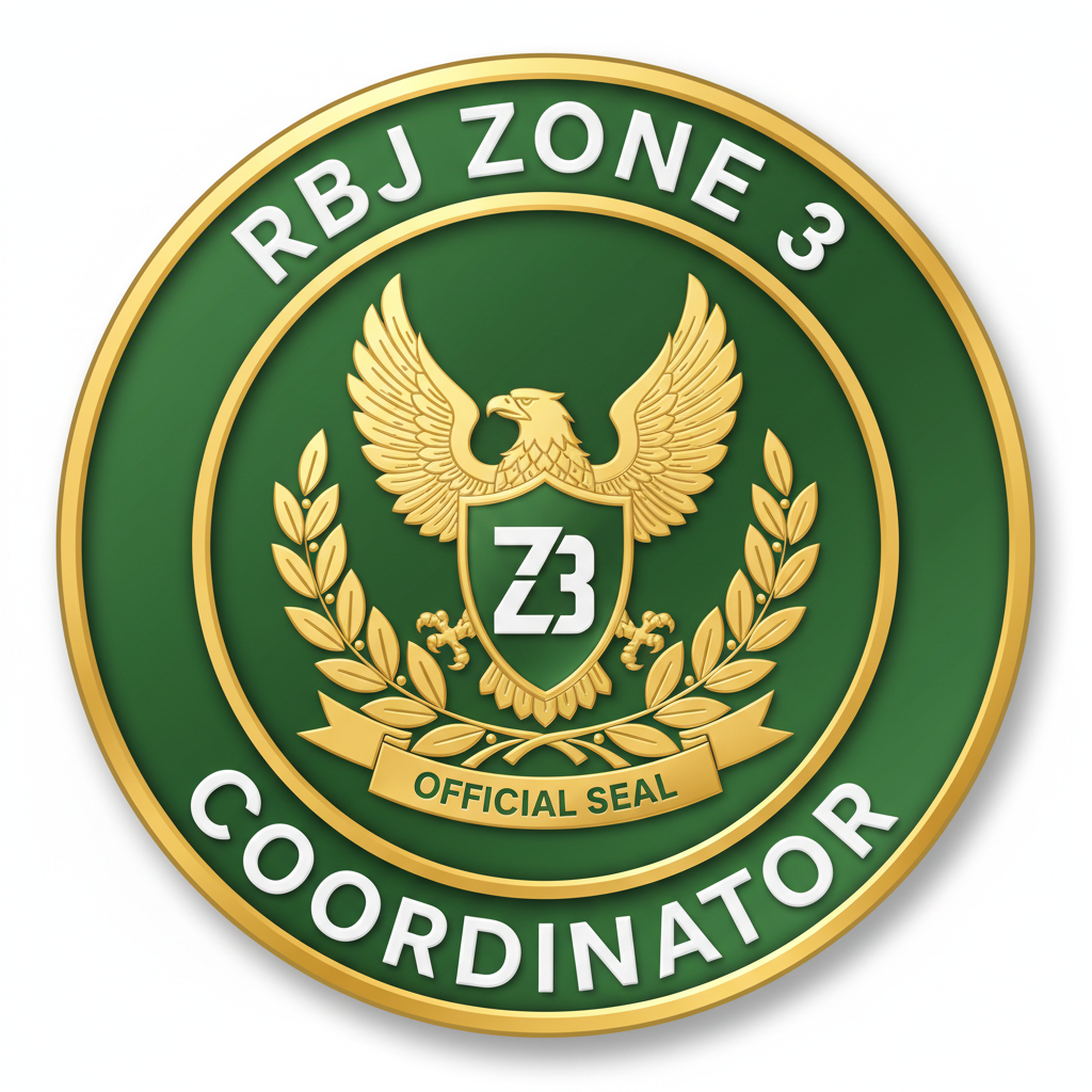 RBJ Zone 3 Coordinator Badge