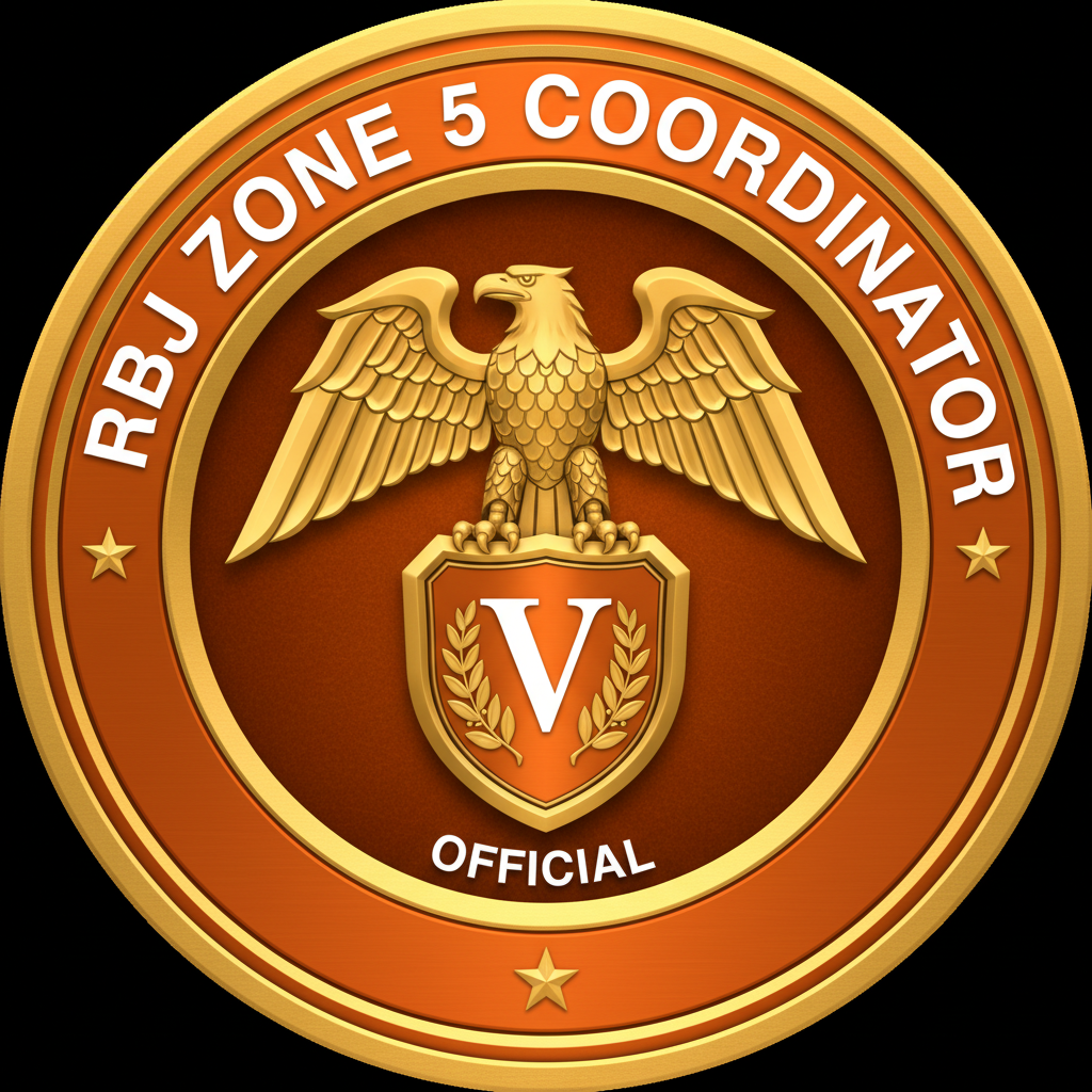 RBJ Zone 5 Coordinator Badge